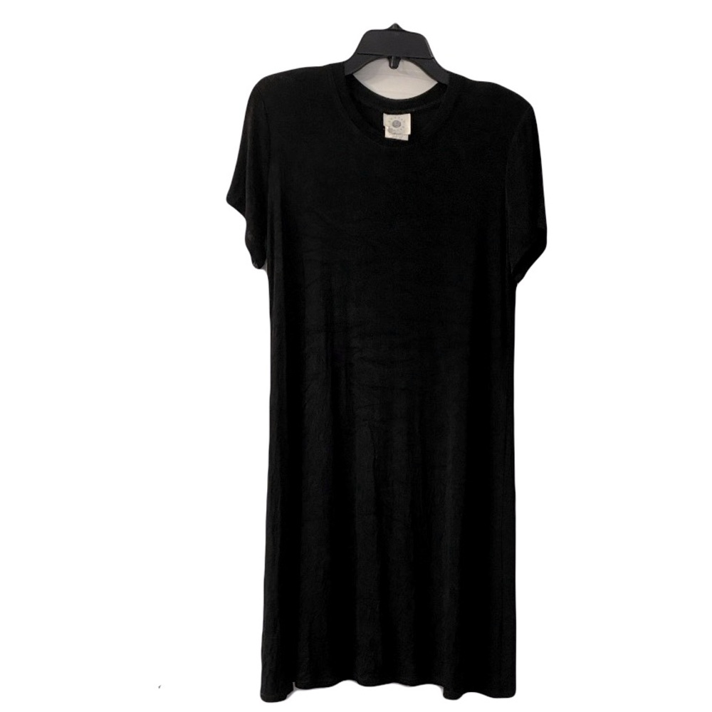 Elegant Black Midi Dress